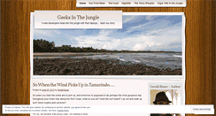 Desktop Screenshot of geeksinthejungle.com